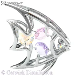 Crystocraft - Angel Fish - Silver