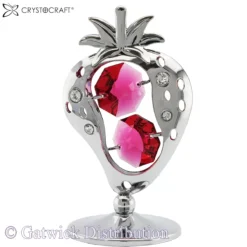Crystocraft - Strawberry - Silver