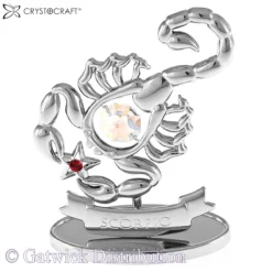Crystocraft - Zodiac - Scorpio - Silver