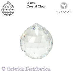 Asfour Crystals - Sphere - 20mm - Crystal Clear
