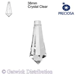 Preciosa - Point - 38mm - Crystal Clear