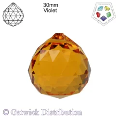 Star Crystals - Sphere - 30mm - Topaz