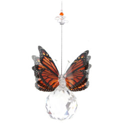 Australian Butterflies on Sphere Suncatcher