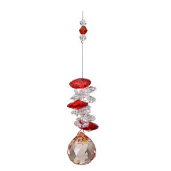 Lucky Charm with Pastel Sphere Suncatcher