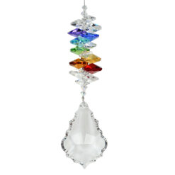 Chakra Cascade on Starburst Suncatcher