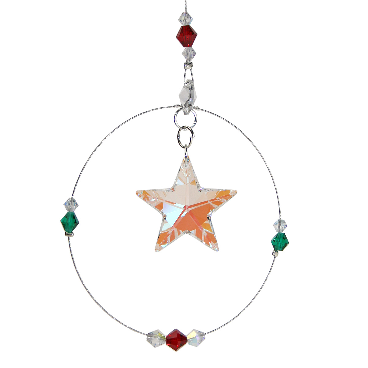 Christmas Centre Star Suncatcher