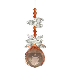 Beaded Pastel Sphere Suncatcher