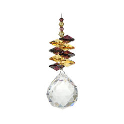 Rugby Lucky Charm Suncatcher - Broncos