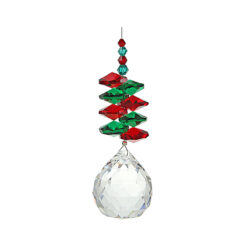Rugby Lucky Charm Suncatcher - Rabbitohs