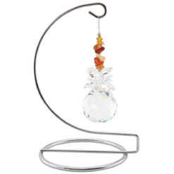 Gem-Chip Cluster on Sphere Suncatcher with Stand